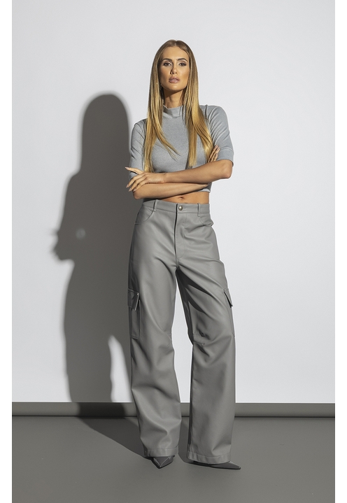 Calça Tatiana Cinza - 2