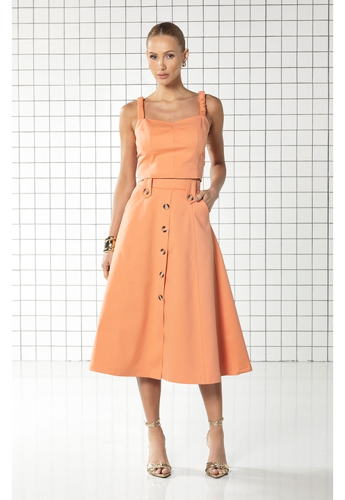 Saia Esmeralda Coral