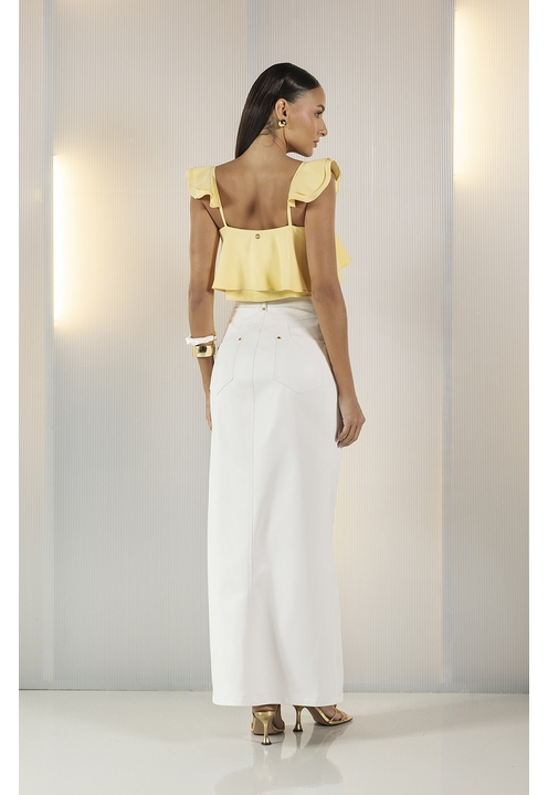 Blusa Blanca Butter - 4