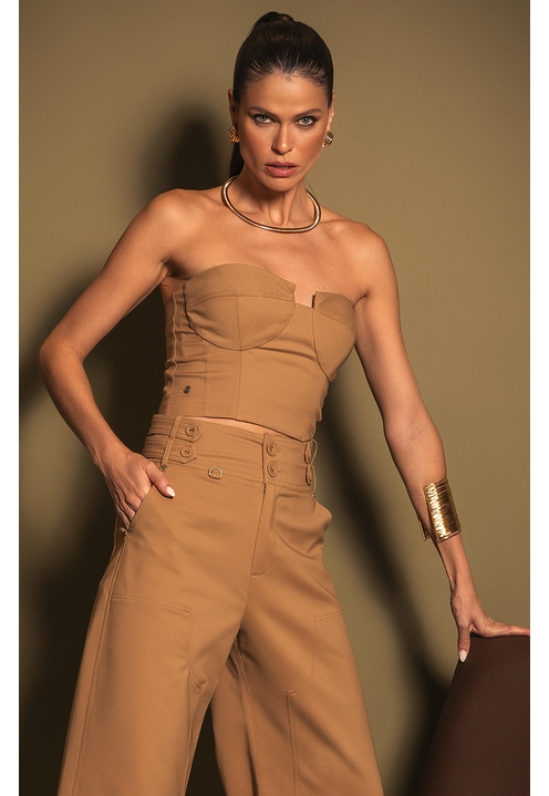 Blusa Payton Bege - 1