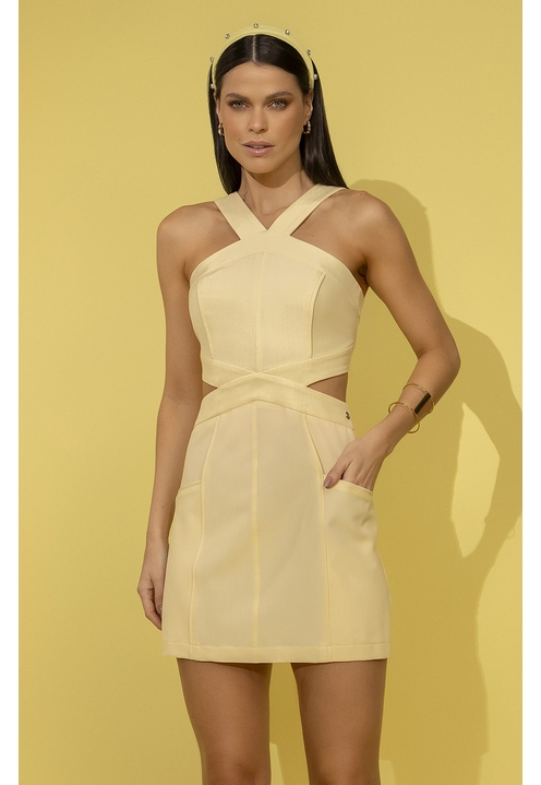 Vestido Ravello Amarelo