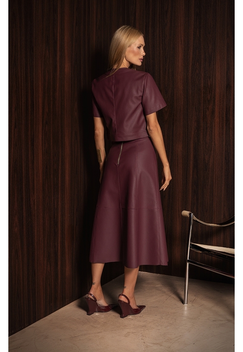 Camisa Munny Vinho - 4