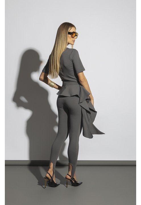 Calça Nadia Cinza - 3