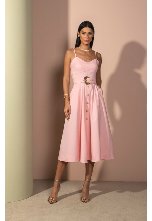 Vestido Beth Powder Pink - 1