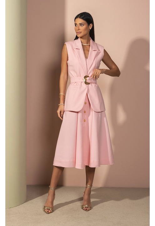 Colete Cora Powder Pink - 8