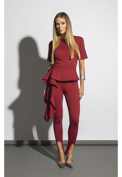 Blusa Thalia Vinho - 5