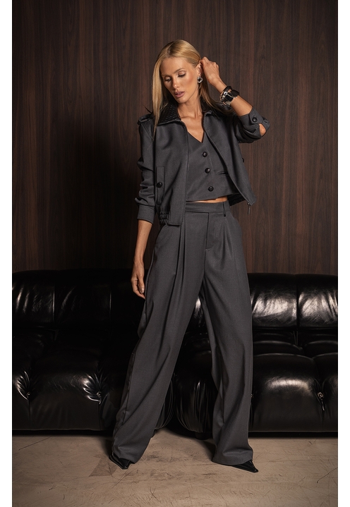 Colete Zuri Cinza - 7