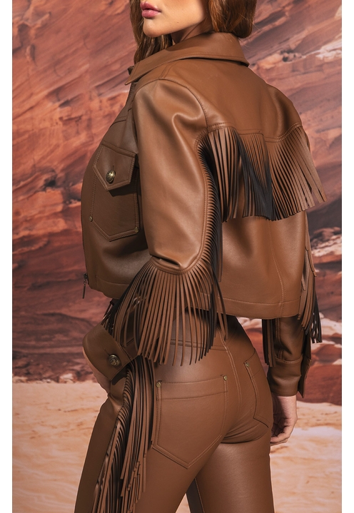 Jaqueta Amira Marrom - 3