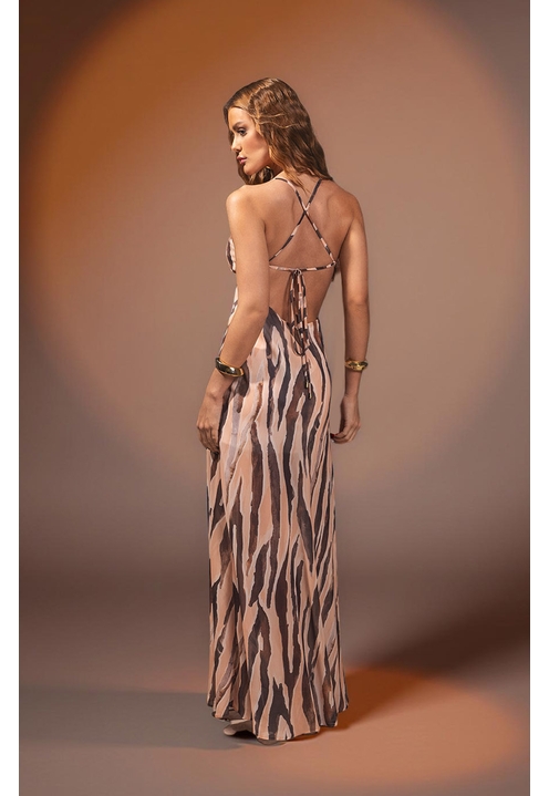 Vestido Nahla Estampado - 5