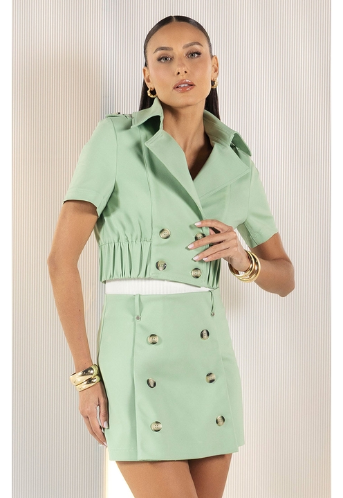 Camisa Sirena Pistache