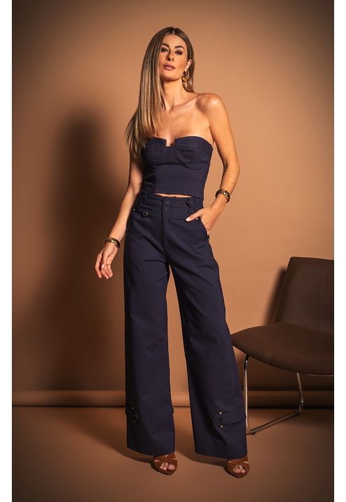 Blusa Payton Marinho - 4