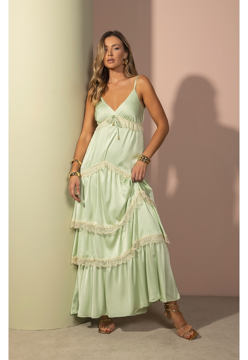 Vestido Spring Pistache