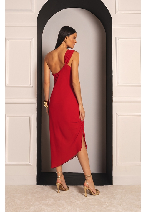 Vestido Leblon Vermelho - 3