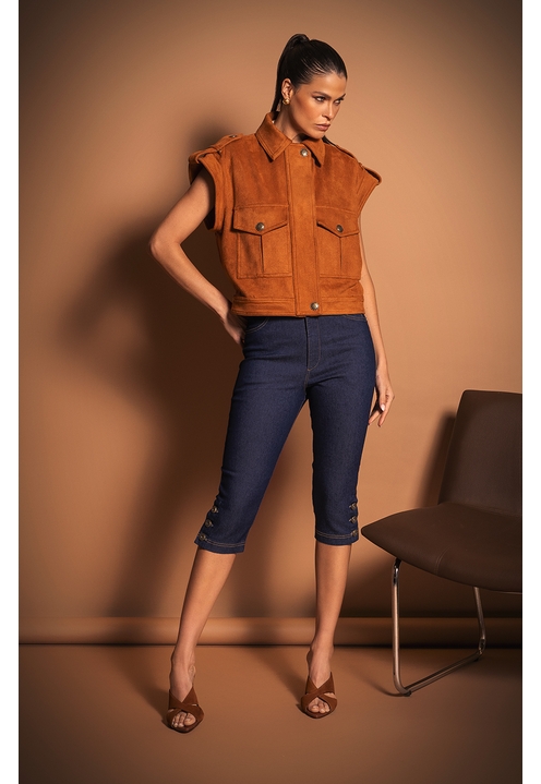 Calça Sally II Blue Denim - 3