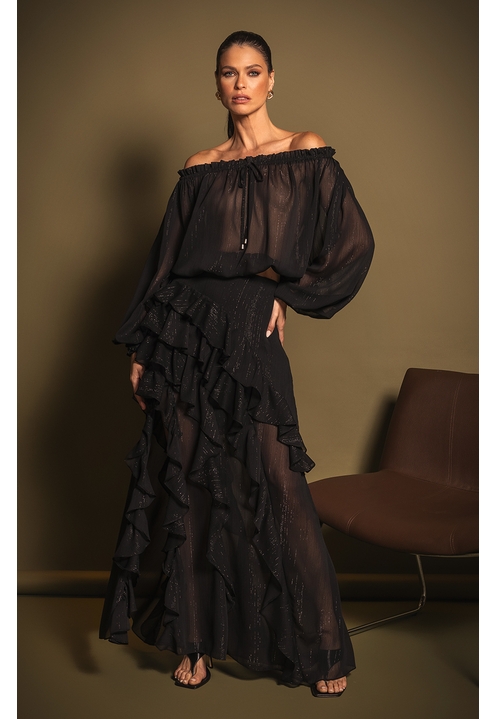 Blusa Knox Preta - 4