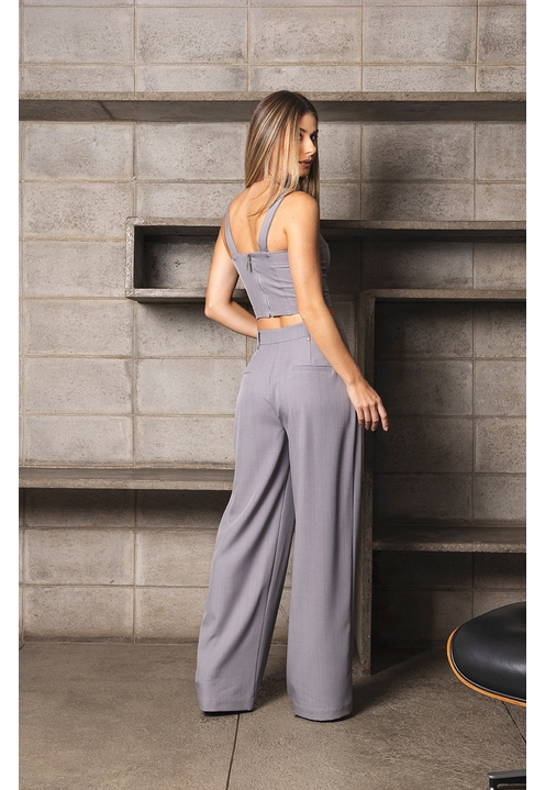 Regata Donna Cinza - 3