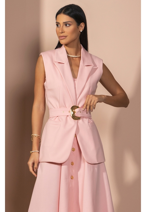 Colete Cora Powder Pink - 6