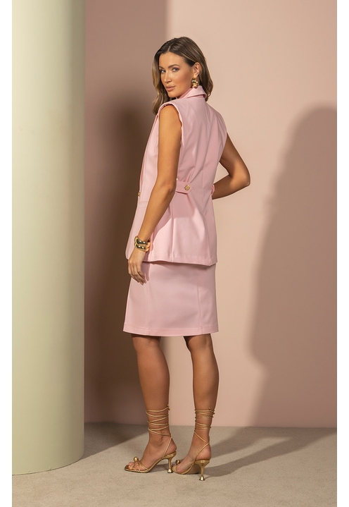 Colete Cora Powder Pink - 7