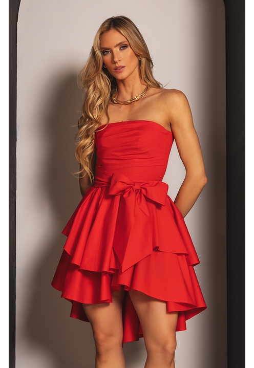 Vestido Hope Vermelho - 6