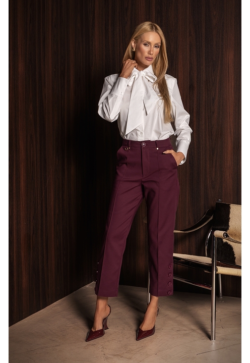 Calça Gabrielle Vinho - 4