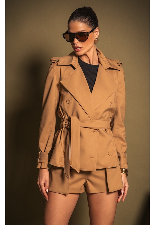 Casaco Owen Bege - 3