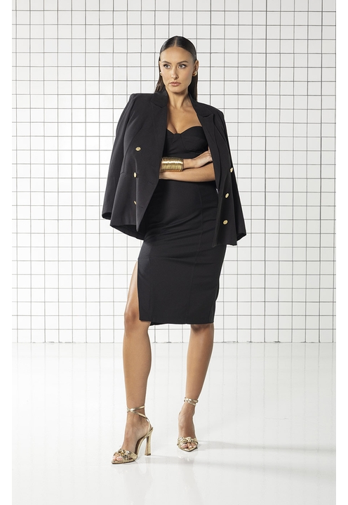 Vestido Grace Bay Preto - 6