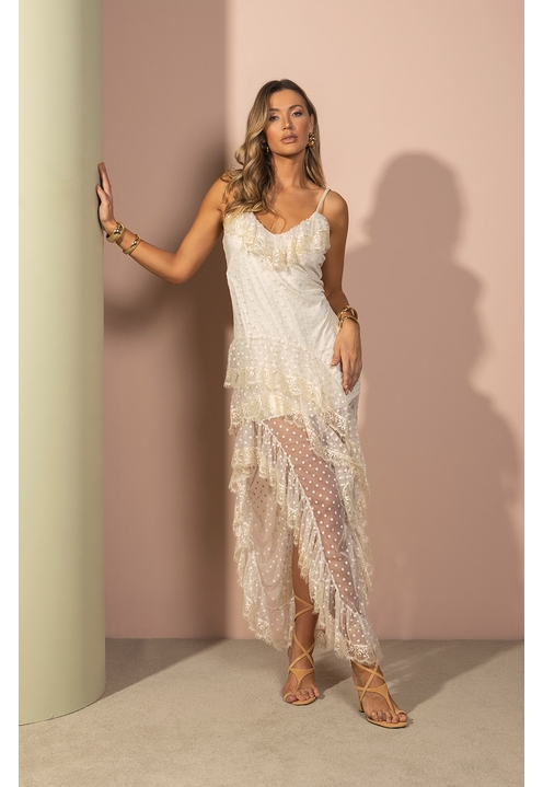 Vestido Margoux Cru - 3