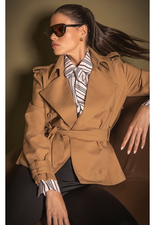 Casaco Owen Bege - 2