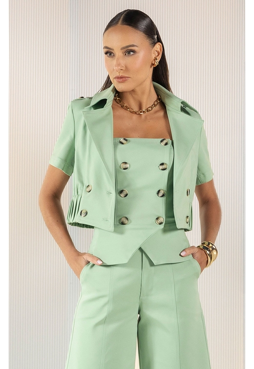 Blusa Lagun Pistache - 6