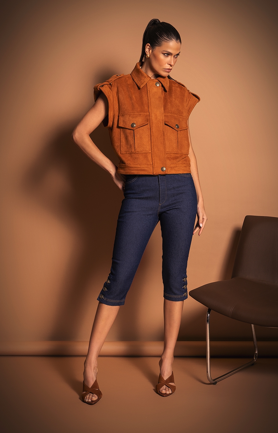 Calça Sally II Blue Denim