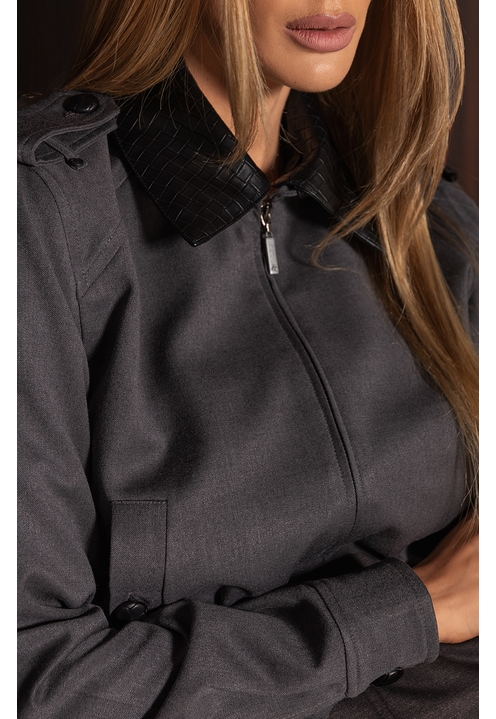 Jaqueta Terry Cinza - 2