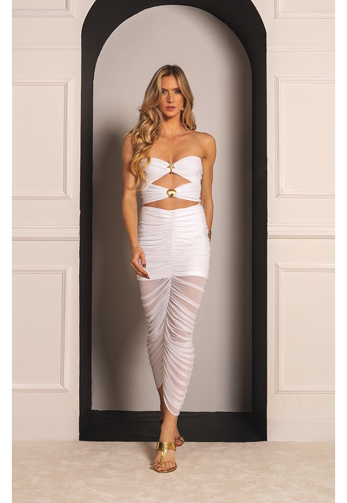 Vestido Almada Off White - 3