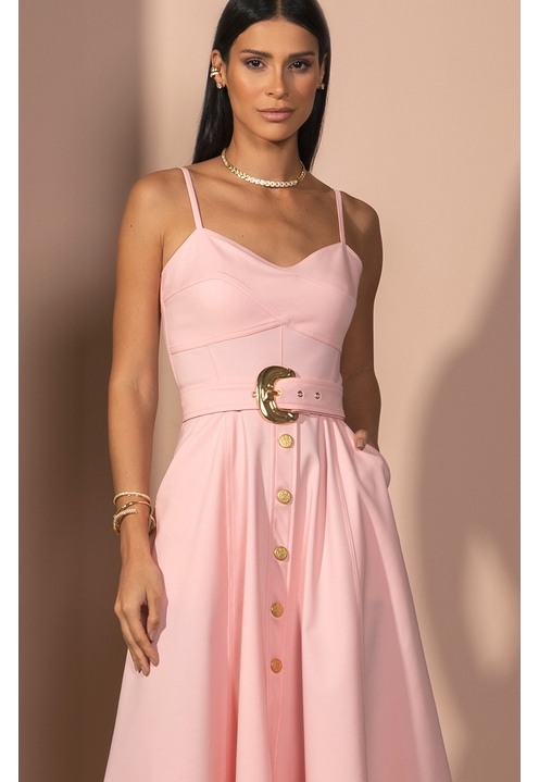 Vestido Beth Powder Pink - 2