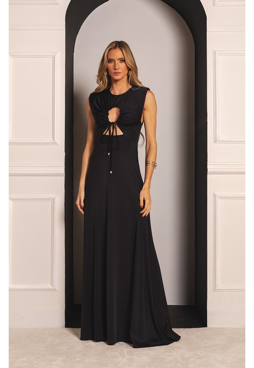 Vestido Avalon Preto - 4
