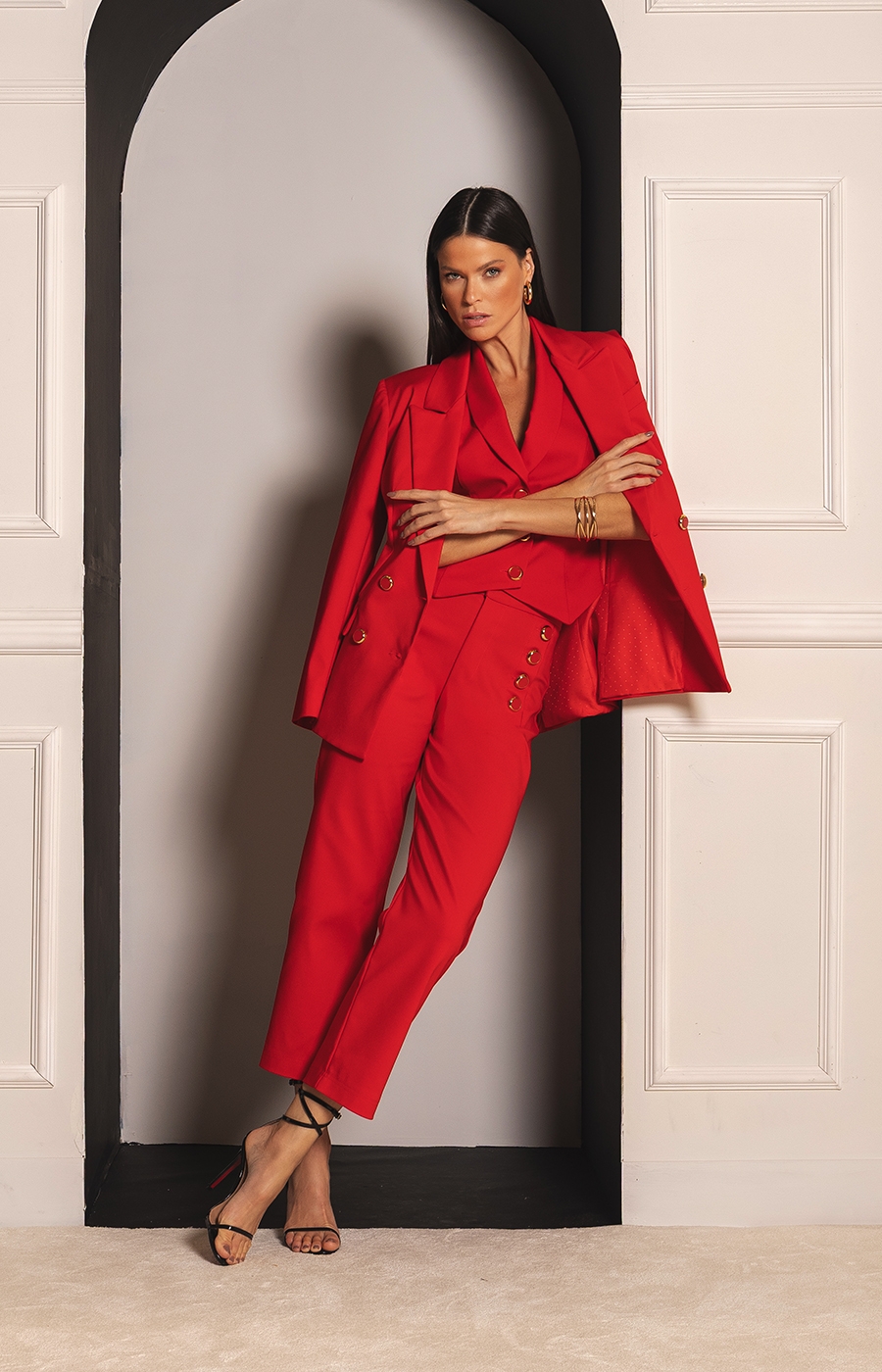 Blazer New Castle Vermelho