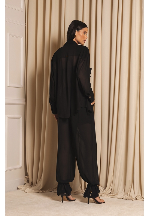 Camisa Cambury Preta - 4