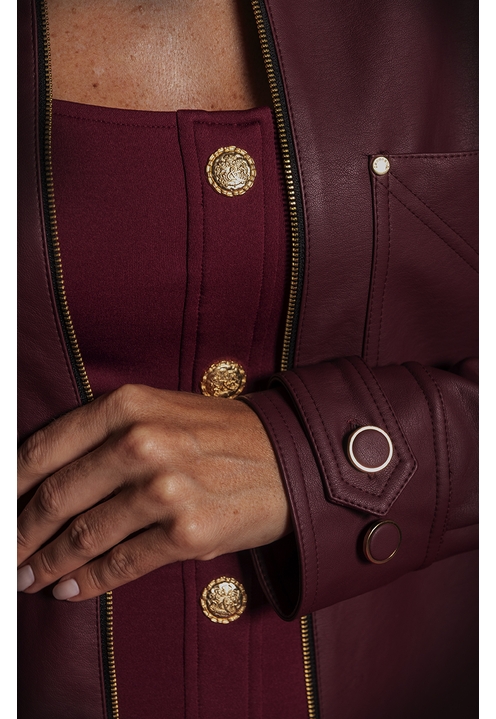 Camisa Milly Vinho - 6