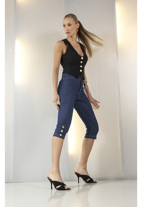 Calça Sally Blue Denim