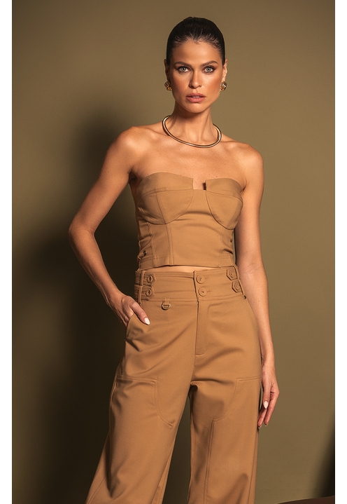 Calça Harvey Bege - 4