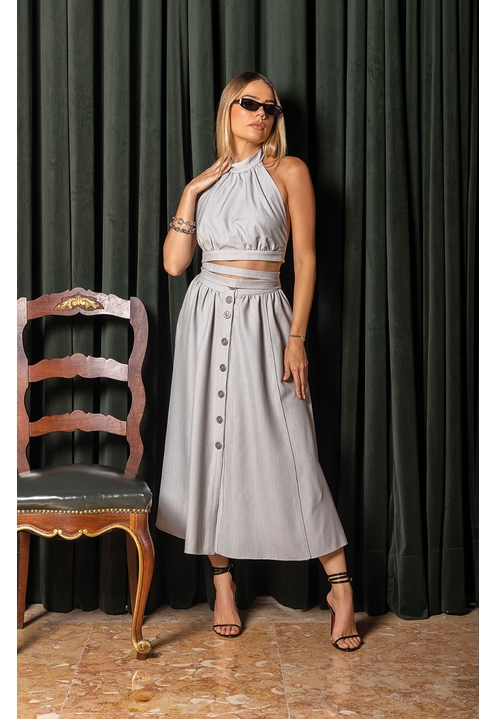 Conjunto Mylos Cinza - 3