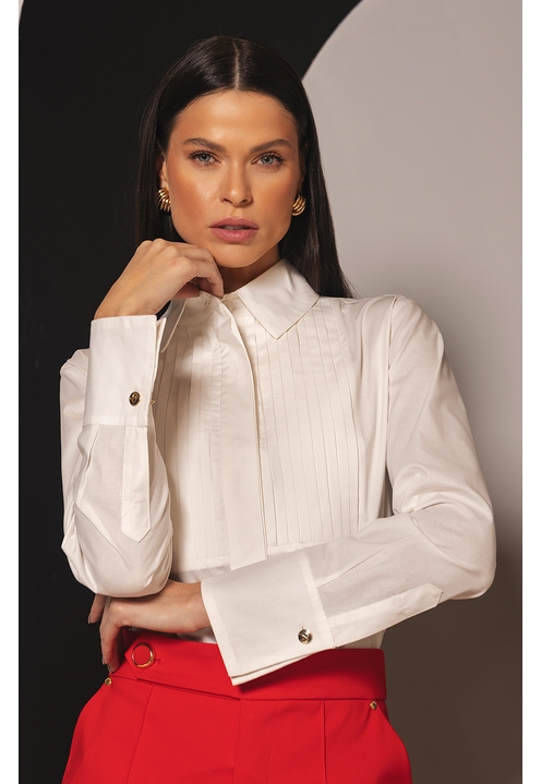 Camisa Aruana Off White - 3