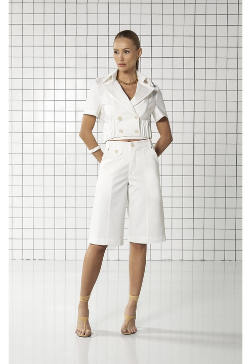 Camisa Sirena Off White - 6